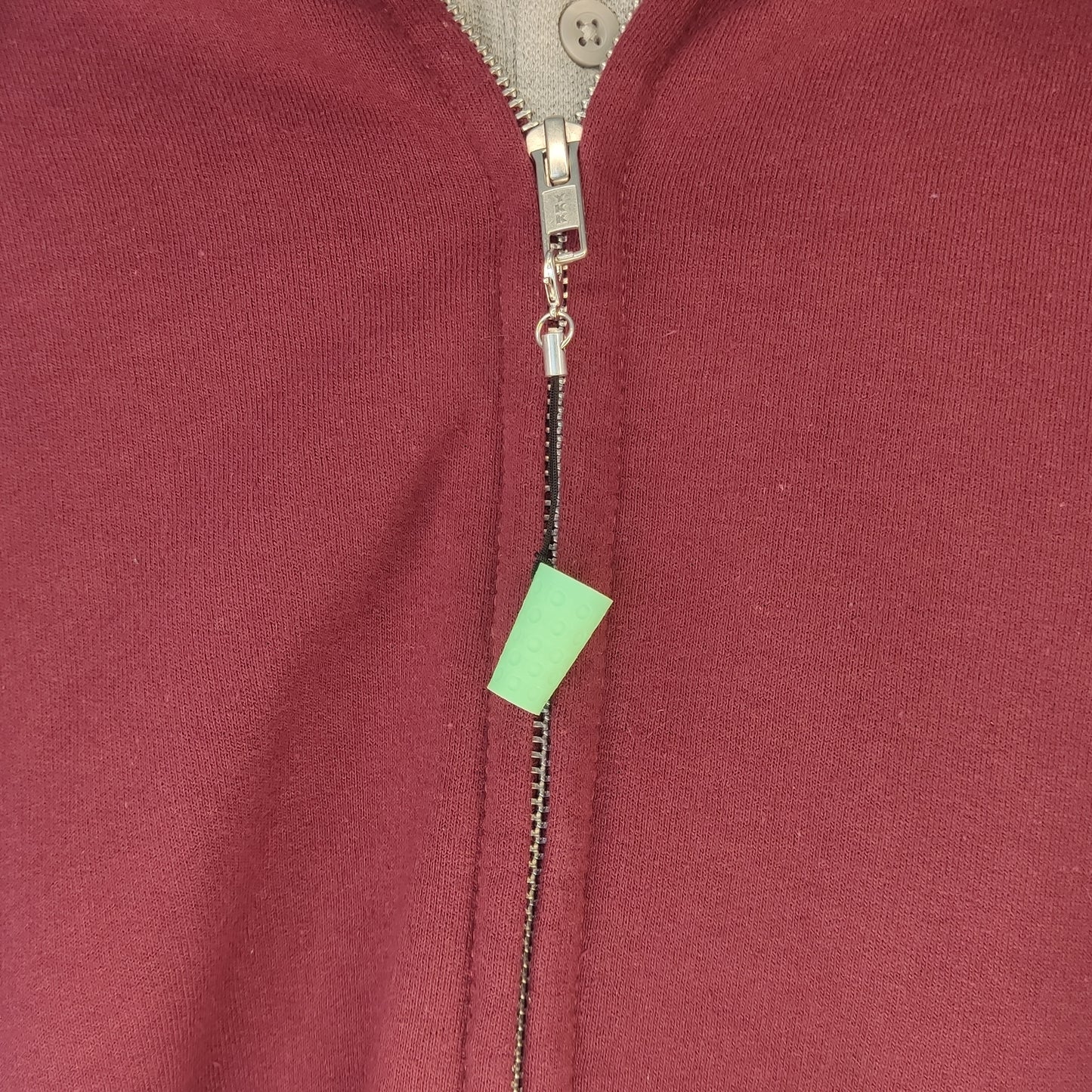 Dubbeglas Zipperanhänger