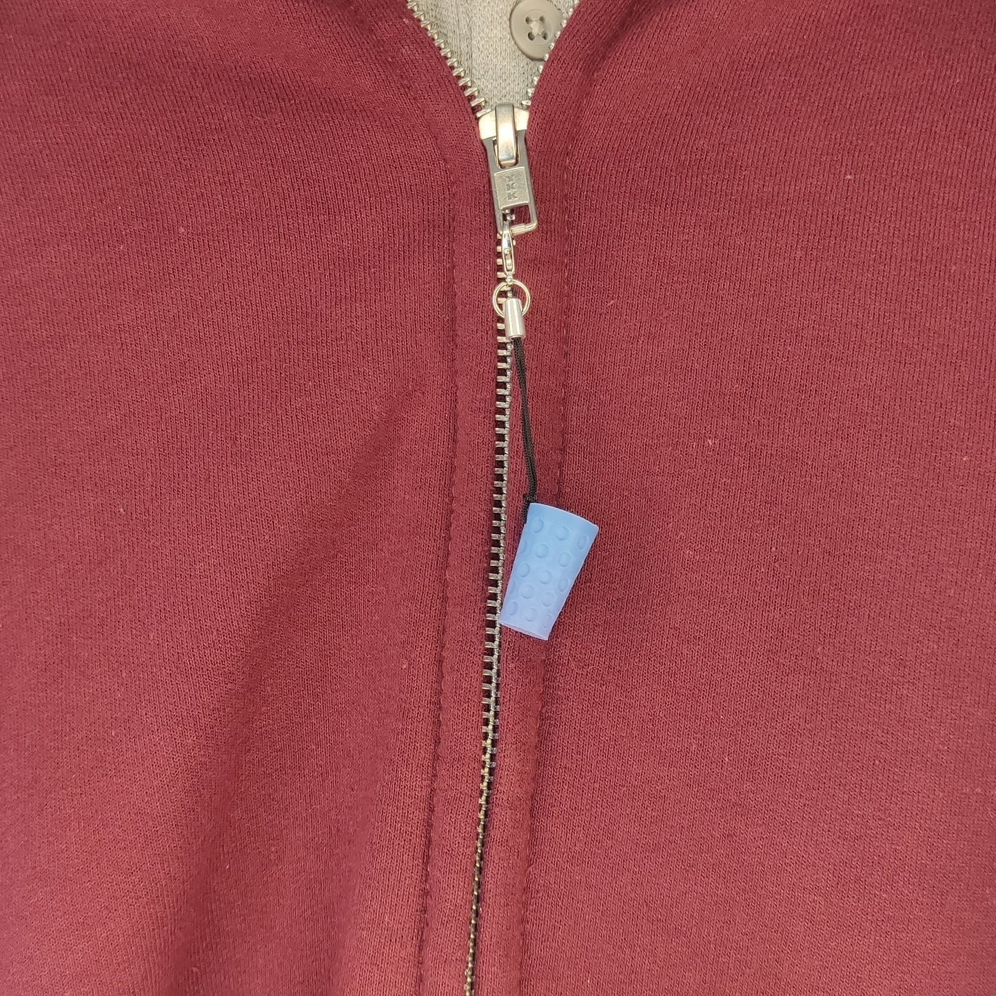Dubbeglas Zipperanhänger