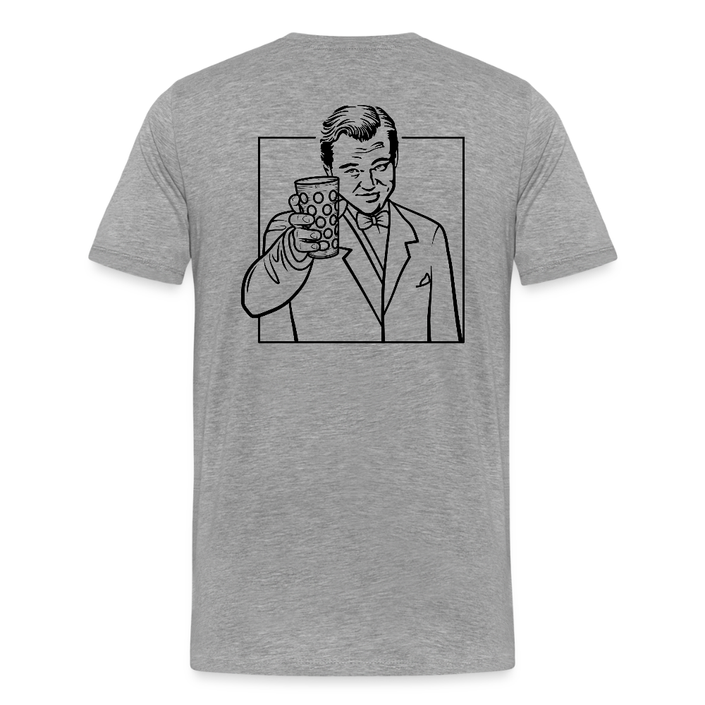 Männer-T-Shirt von Fruit of the Loom - Grau meliert