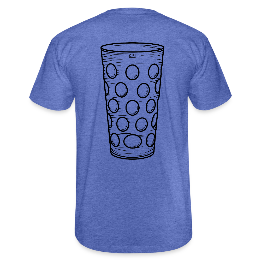 Dubbeglas - Blau meliert