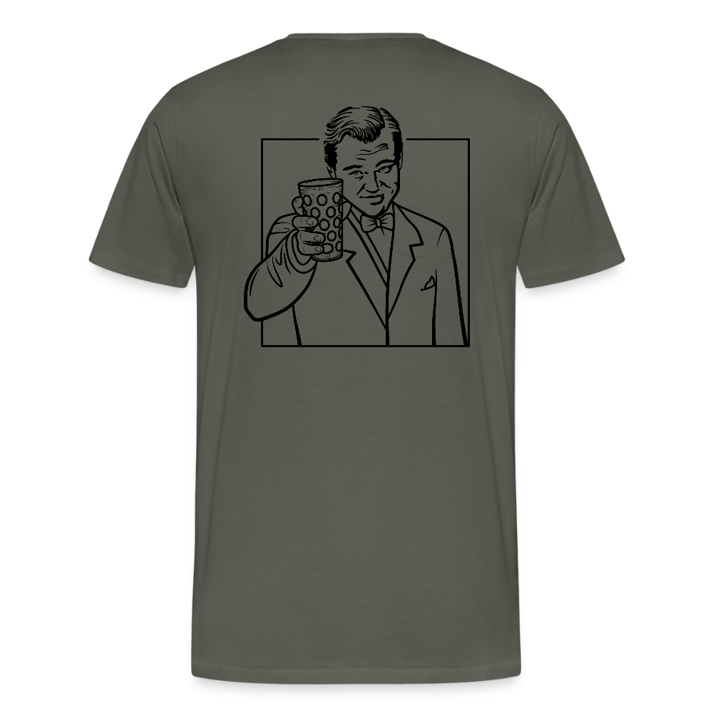 Männer-T-Shirt von Fruit of the Loom - Asphalt