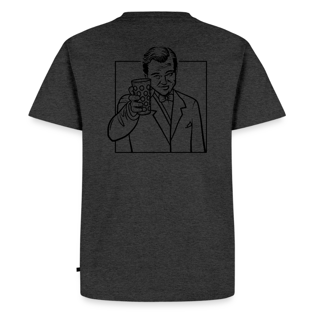 Männer-T-Shirt von Fruit of the Loom - Anthrazit meliert