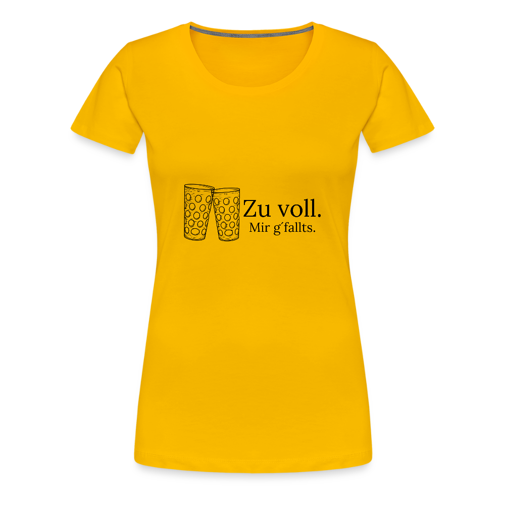 Zum Wohl? (Woman) - Sonnengelb