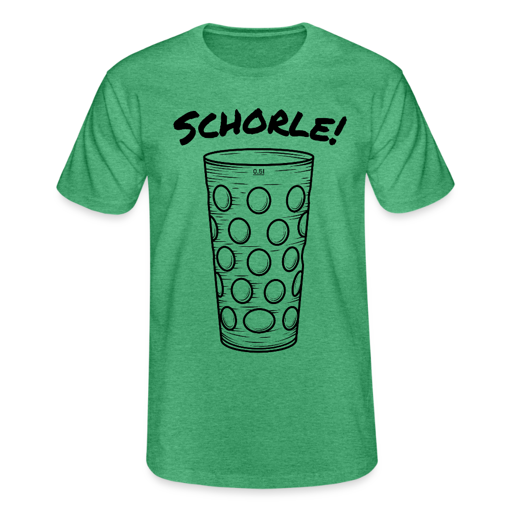 Männer-T-Shirt von Fruit of the Loom - Grün meliert