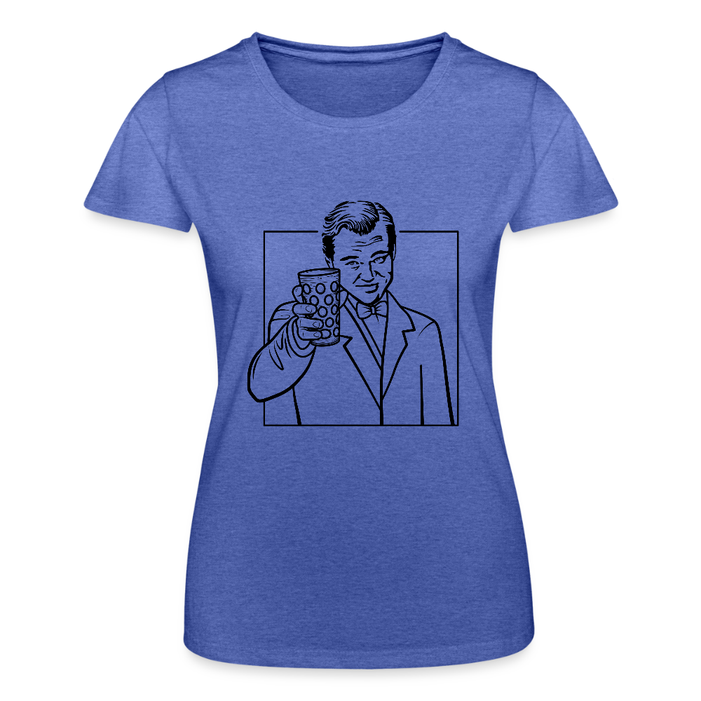 Great Gatsby, Dubbeglas Woman - Blau meliert