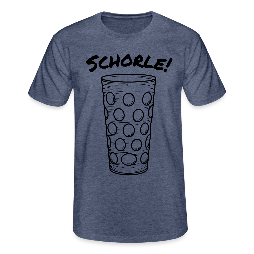 Männer-T-Shirt von Fruit of the Loom - Navy meliert
