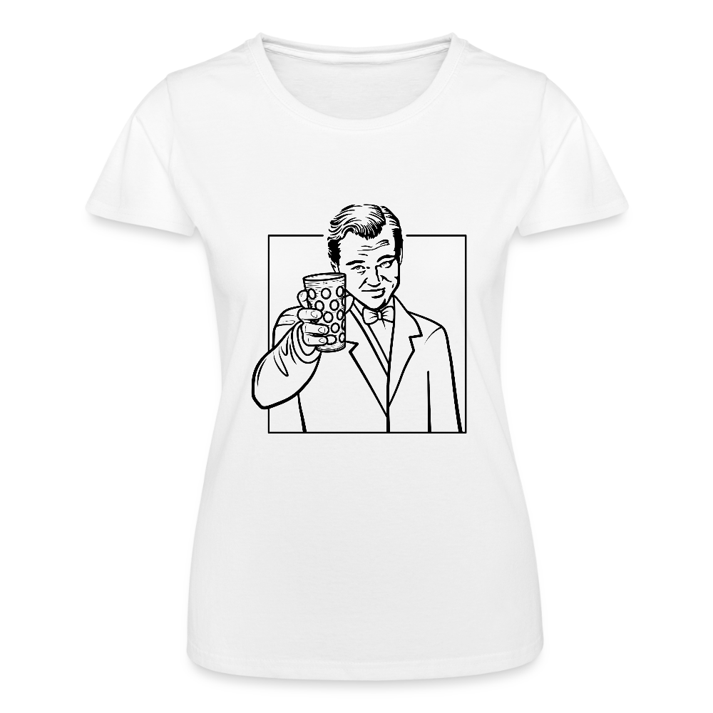 Great Gatsby, Dubbeglas Woman - Weiß