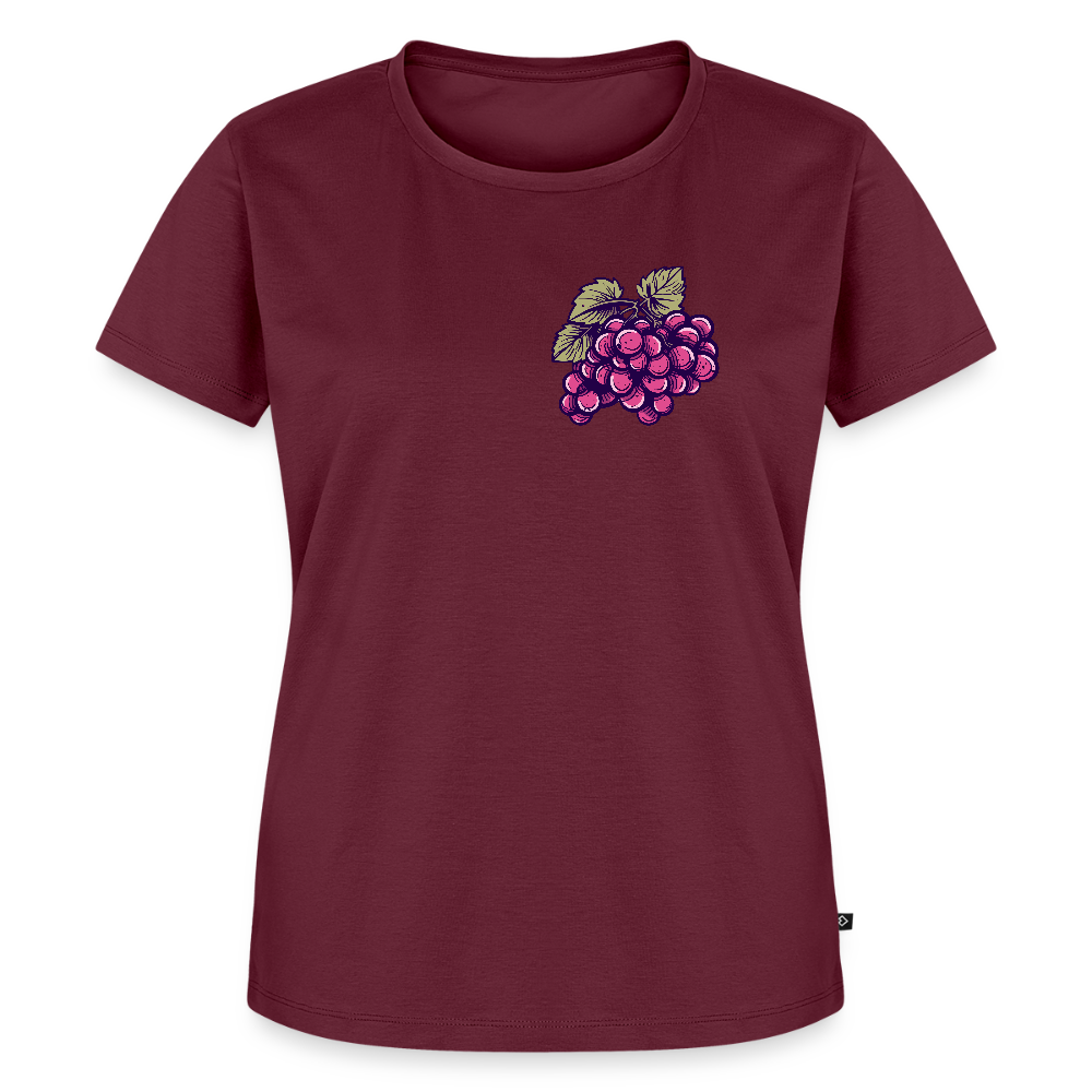 GrapeShirt (Woman) - Burgunderrot