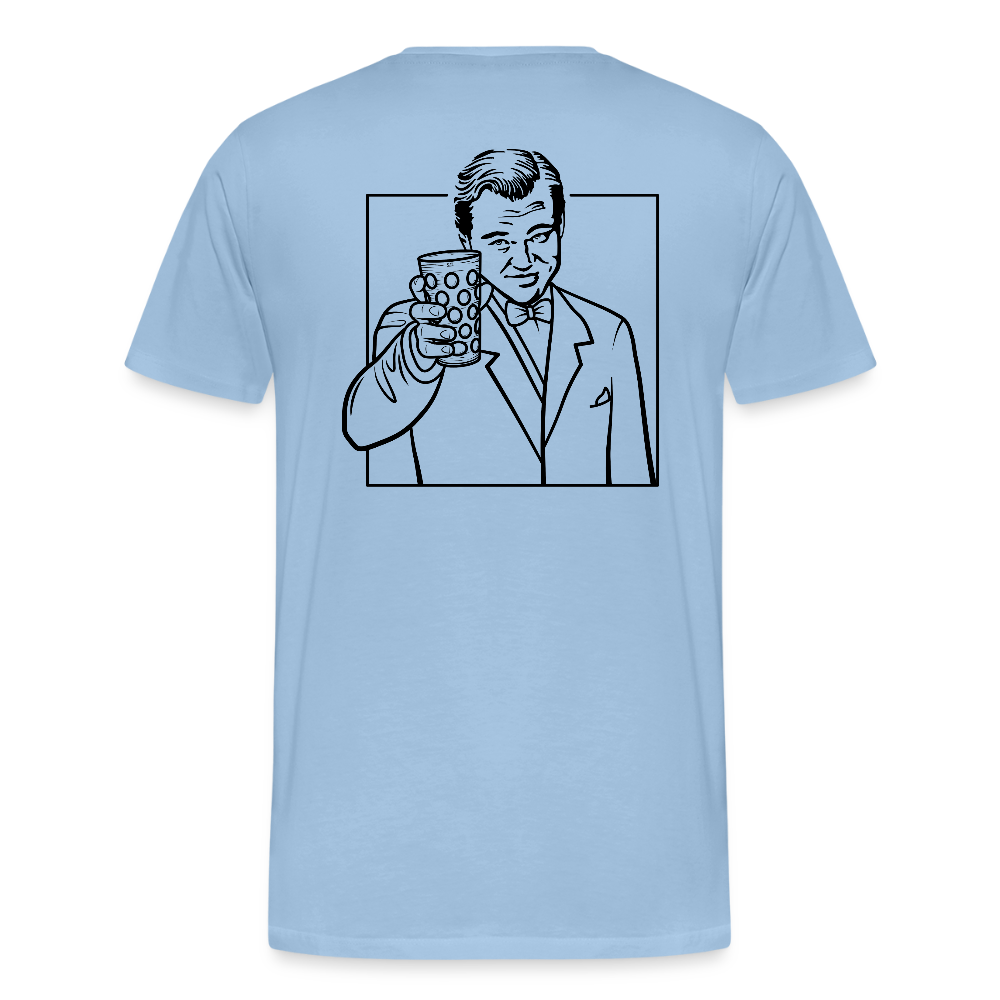 Männer-T-Shirt von Fruit of the Loom - Sky