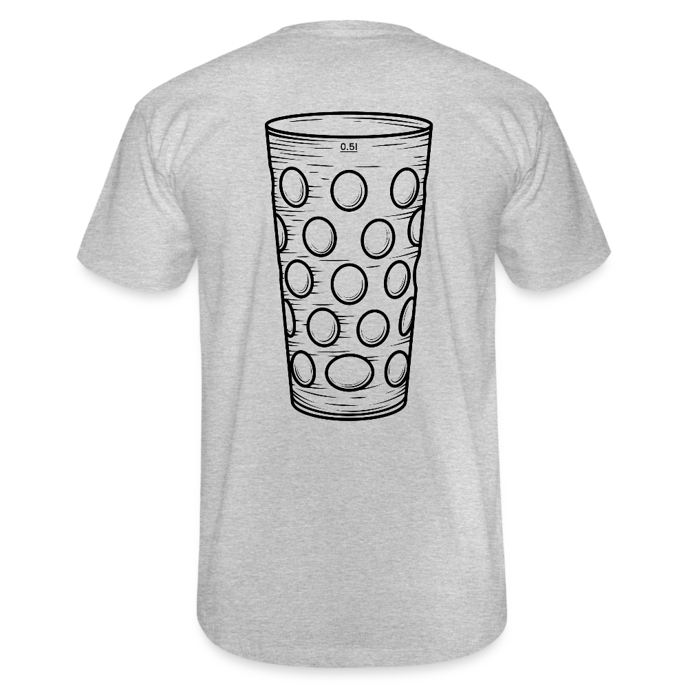 Dubbeglas - Grau meliert