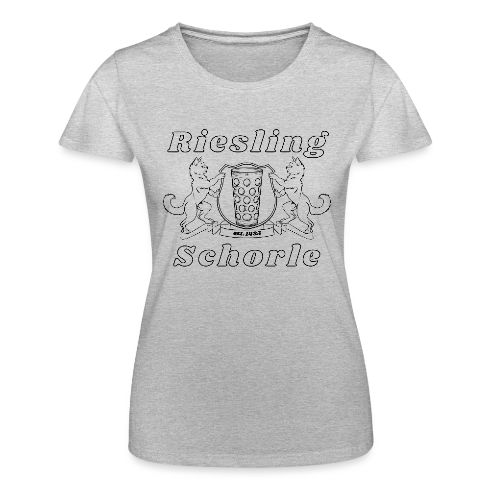 Frauen-T-Shirt von Fruit of the Loom - Grau meliert