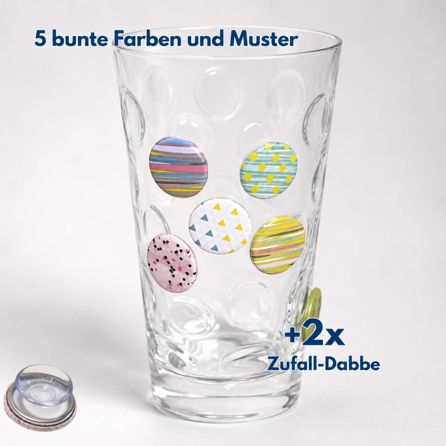 "Moderne Muster 1" 5+2 Dabbe