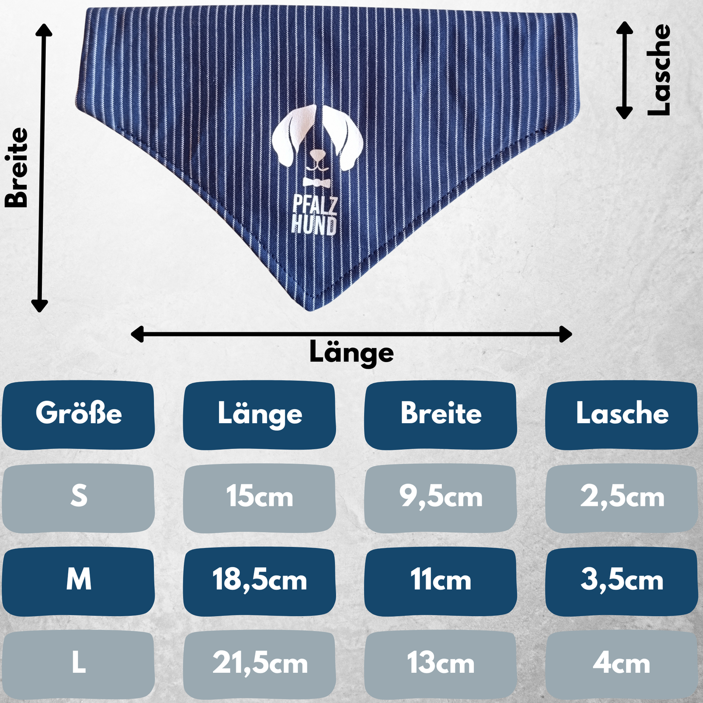 Hundehalstuch aus Winzerstoff