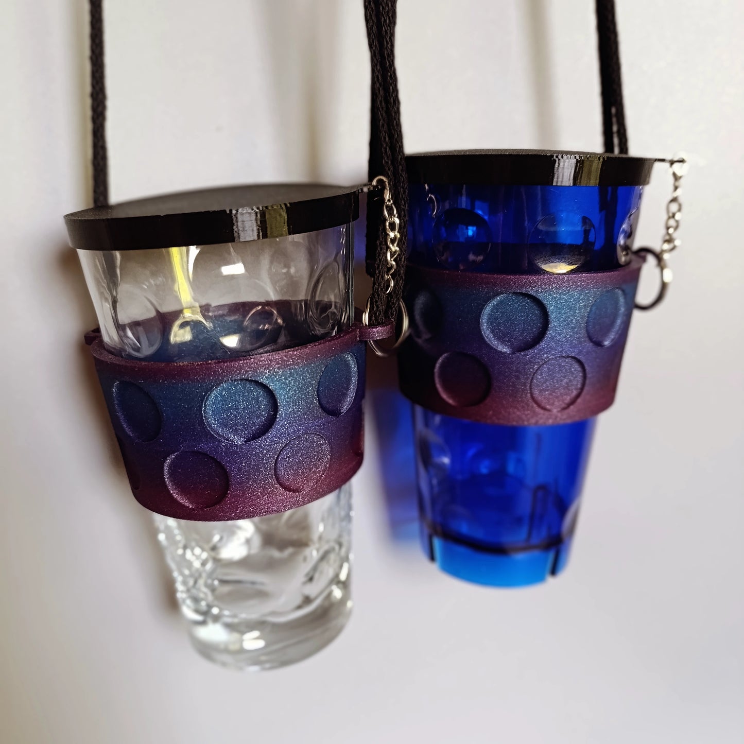 Dubbeglas Halter