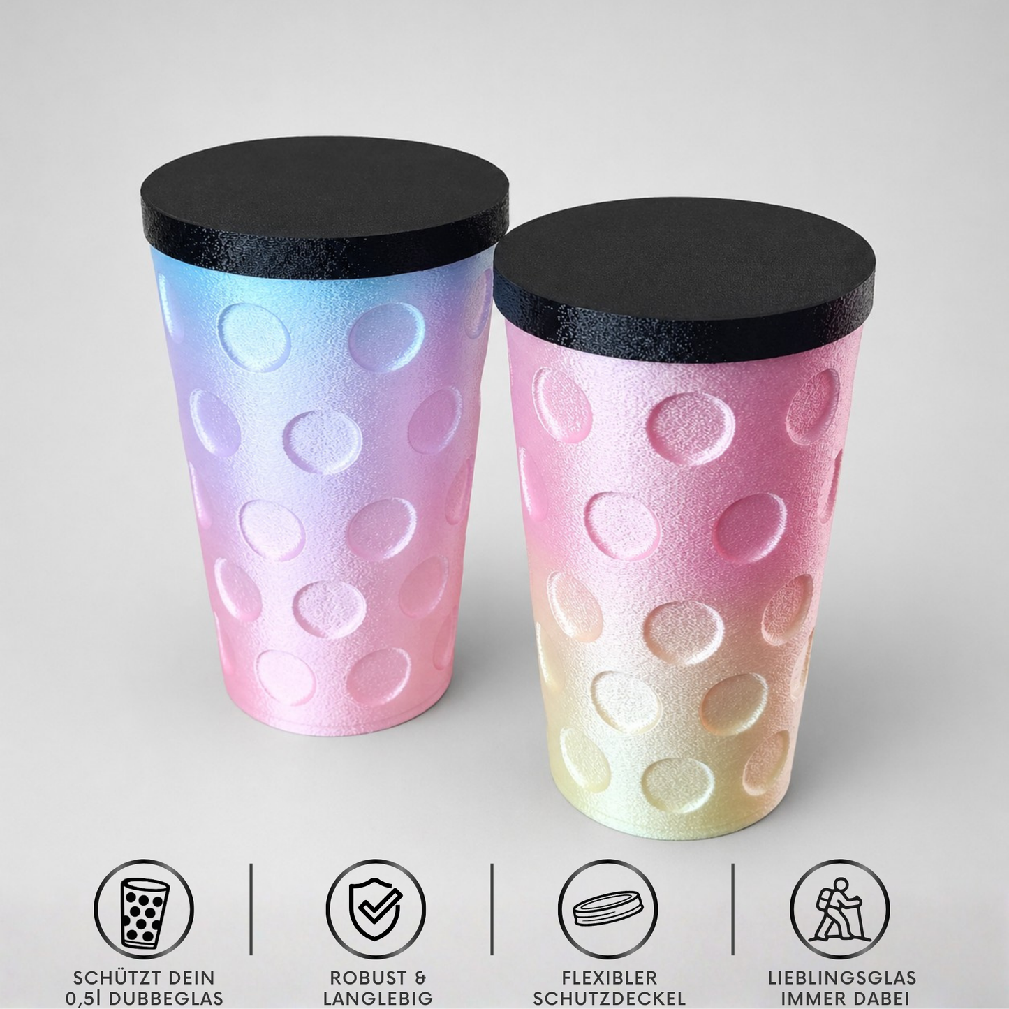 Dubbeglas Transportbox
