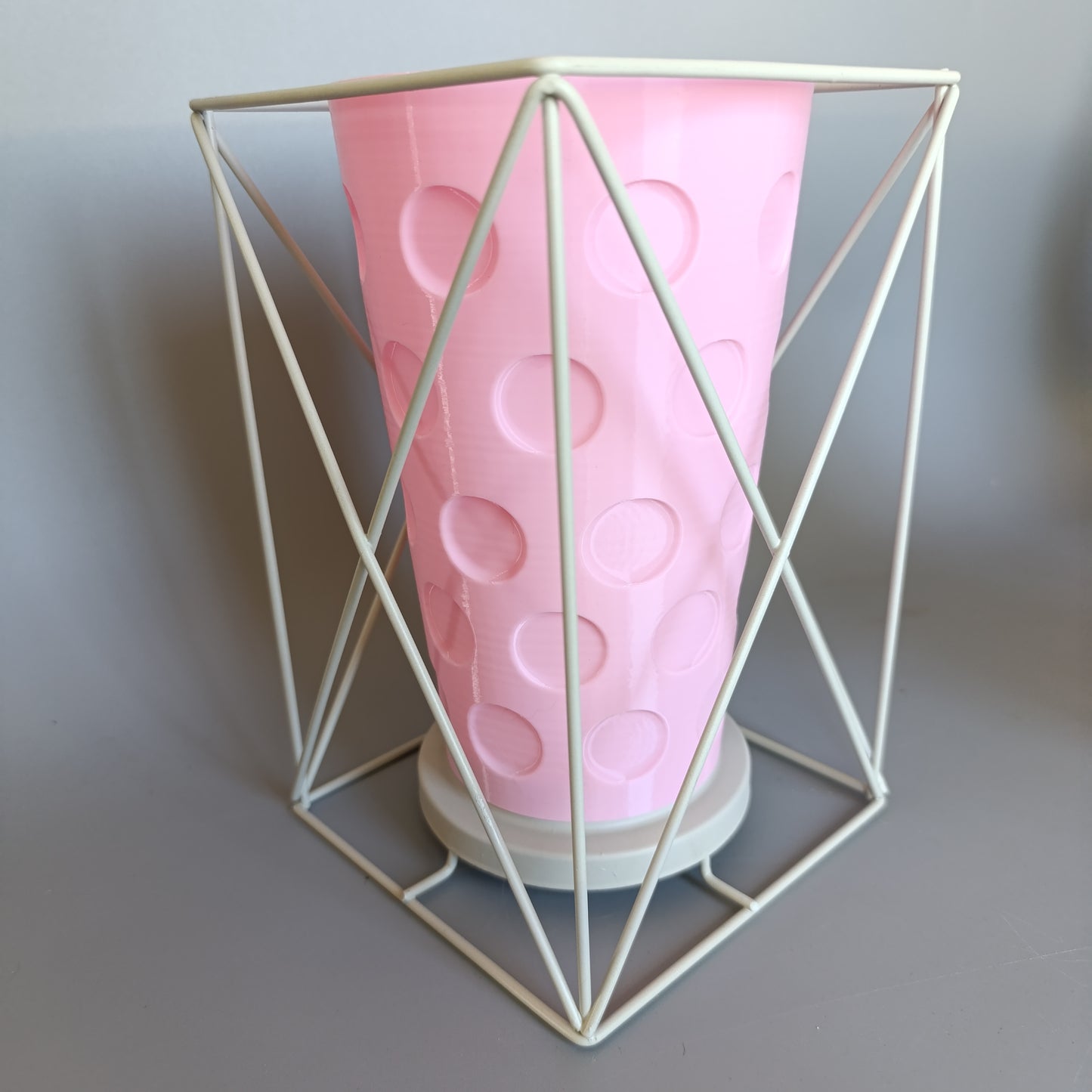 Dubbeglas Tischlampe