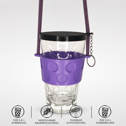 Dubbeglas Halter