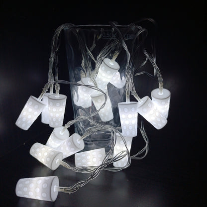 Dubbeglas Lichterkette
