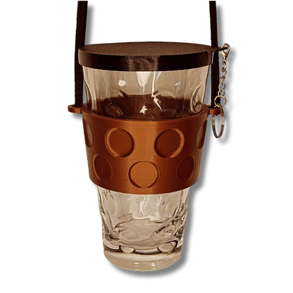 Dubbeglas Halter
