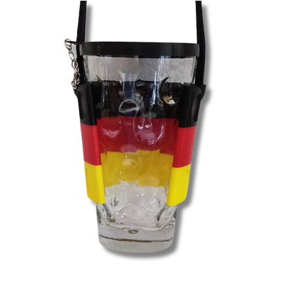 Dubbeglas Halter "EM Edition"
