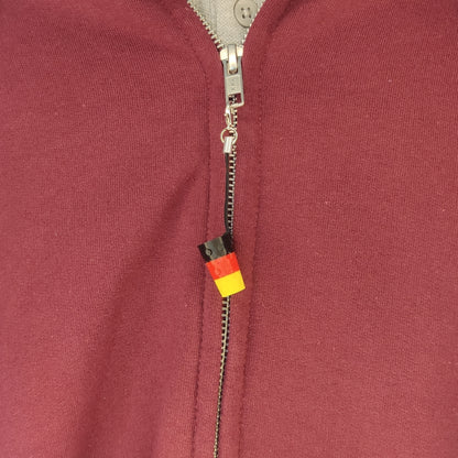 Dubbeglas Zipperanhänger