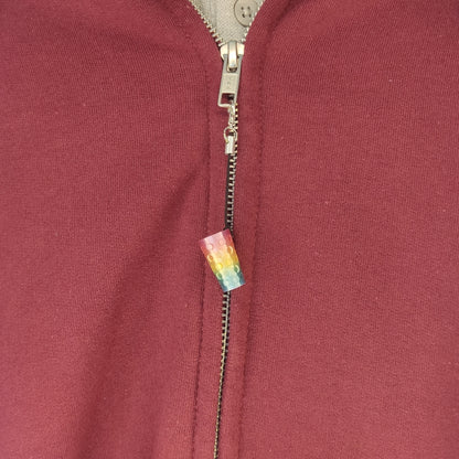 Dubbeglas Zipperanhänger