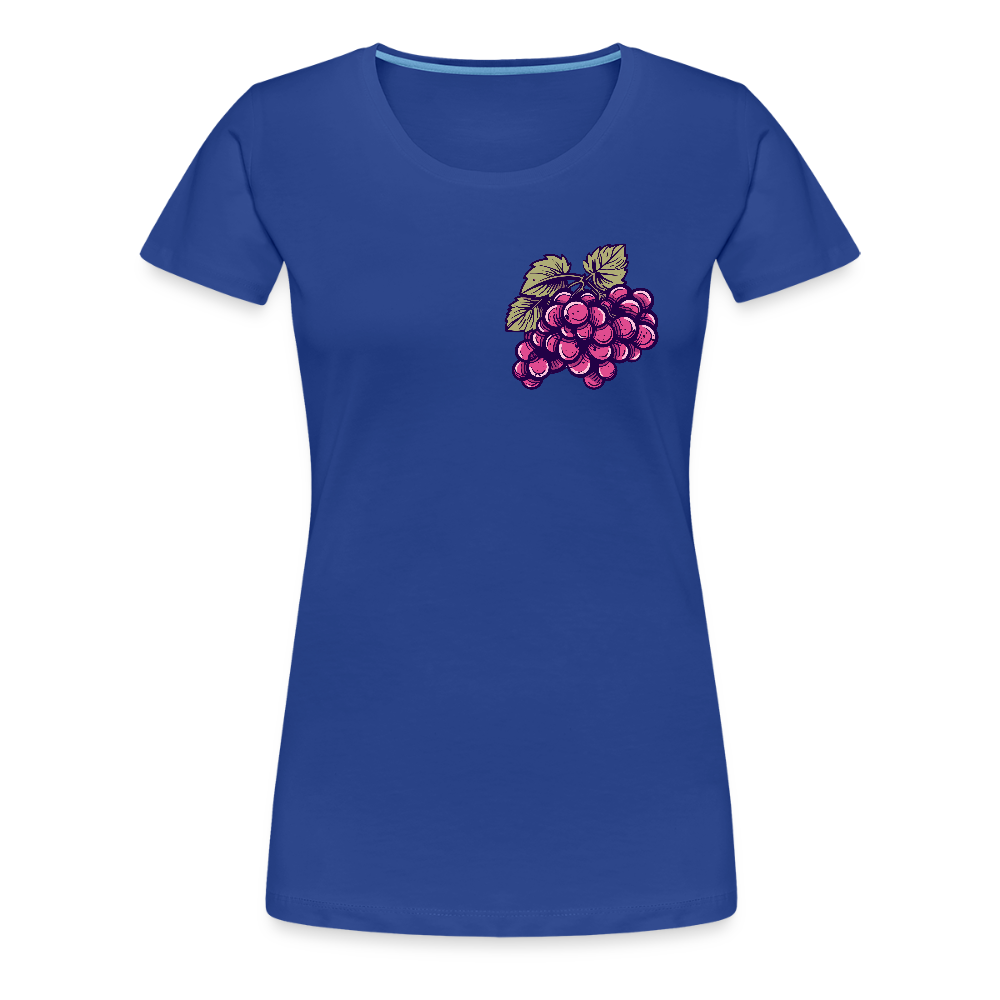 GrapeShirt (Woman) - Königsblau