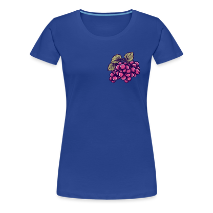GrapeShirt (Woman) - Königsblau