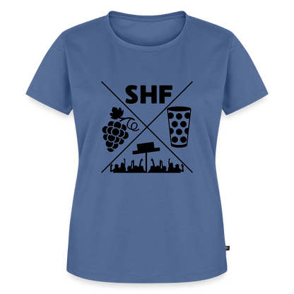 Strohhutfest (Woman) - Taubenblau