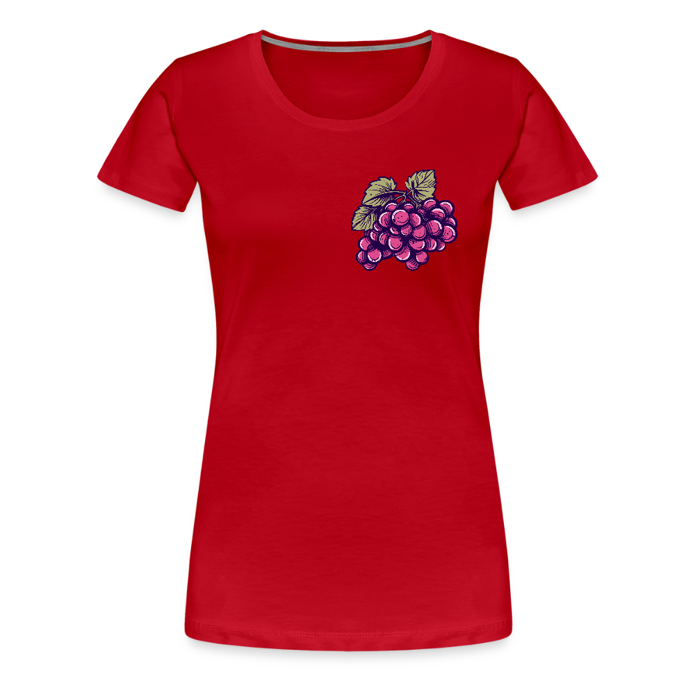 GrapeShirt (Woman) - Rot