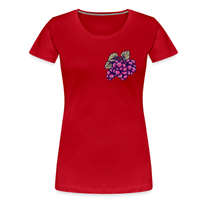 GrapeShirt (Woman) - Rot