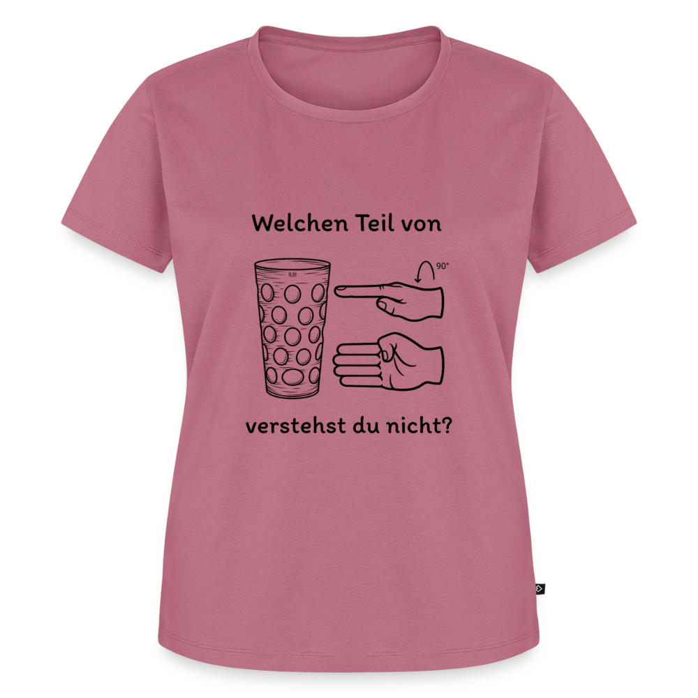 Richtige Schorle, Dubbeglas (woman) - Mauve