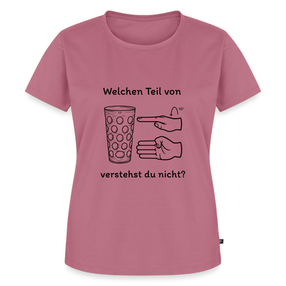 Richtige Schorle, Dubbeglas (woman) - Mauve