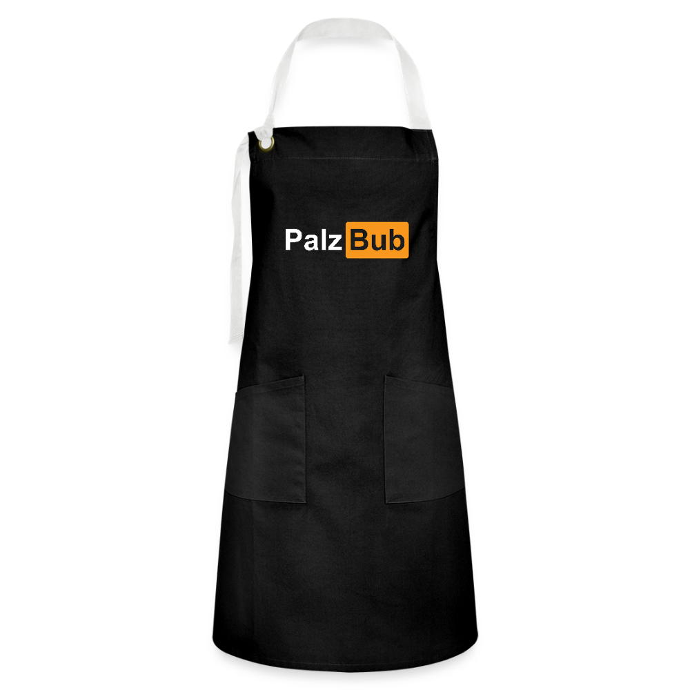 PalzBub Grillschürze - Schwarz/Weiß