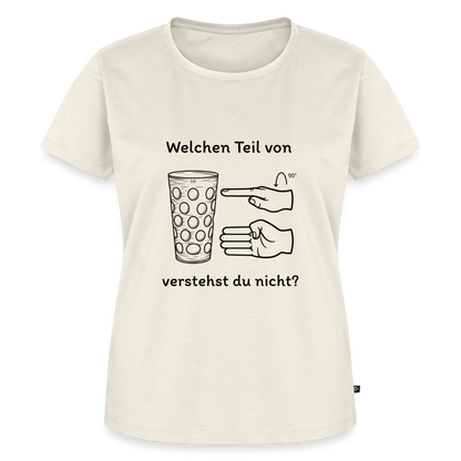 Richtige Schorle, Dubbeglas (woman) - Naturweiß