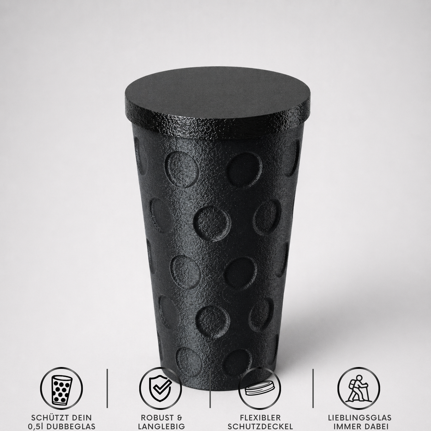 Dubbeglas Transportbox