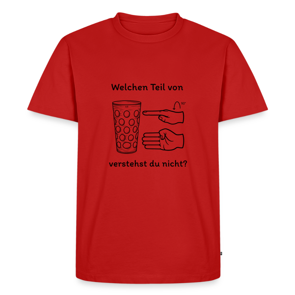 Richtige Schorle, Dubbeglas - Rot