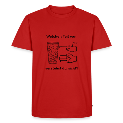 Richtige Schorle, Dubbeglas - Rot