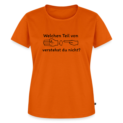 Richtige Schorle (woman) - Orange 
