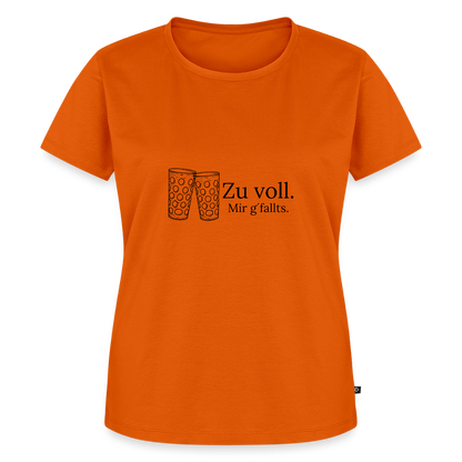 Zum Wohl? (Woman) - Orange 