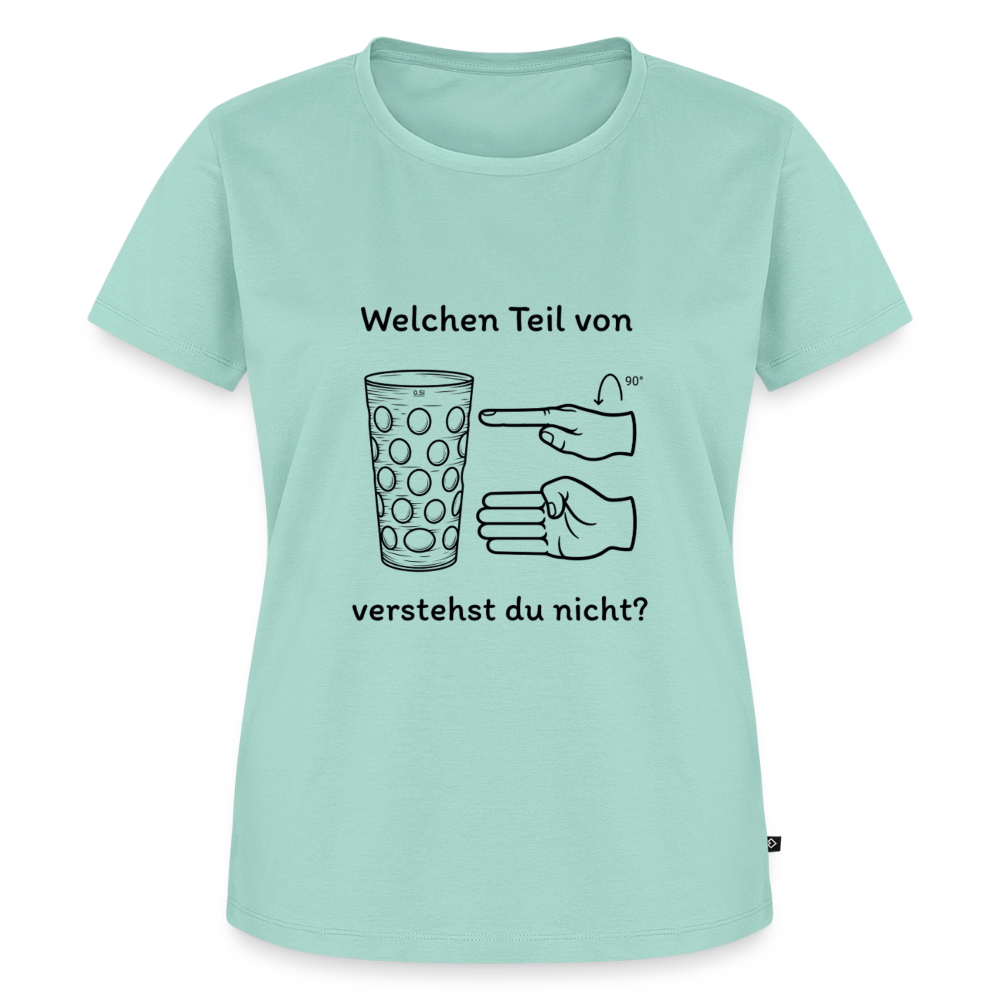Richtige Schorle, Dubbeglas (woman) - Mint 