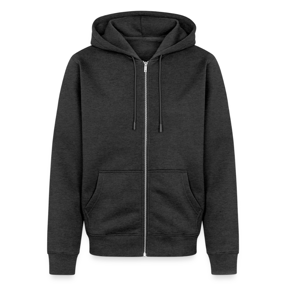 Dubbeglas Zip-Hoodie - Anthrazit meliert