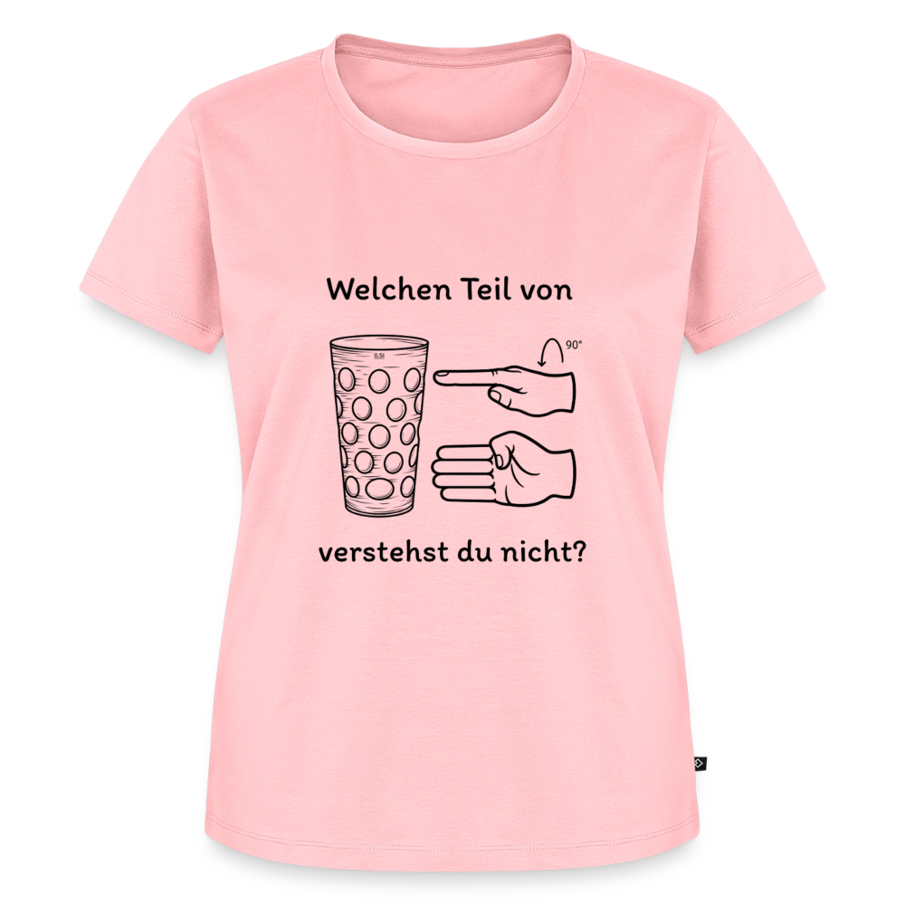 Richtige Schorle, Dubbeglas (woman) - Rosa