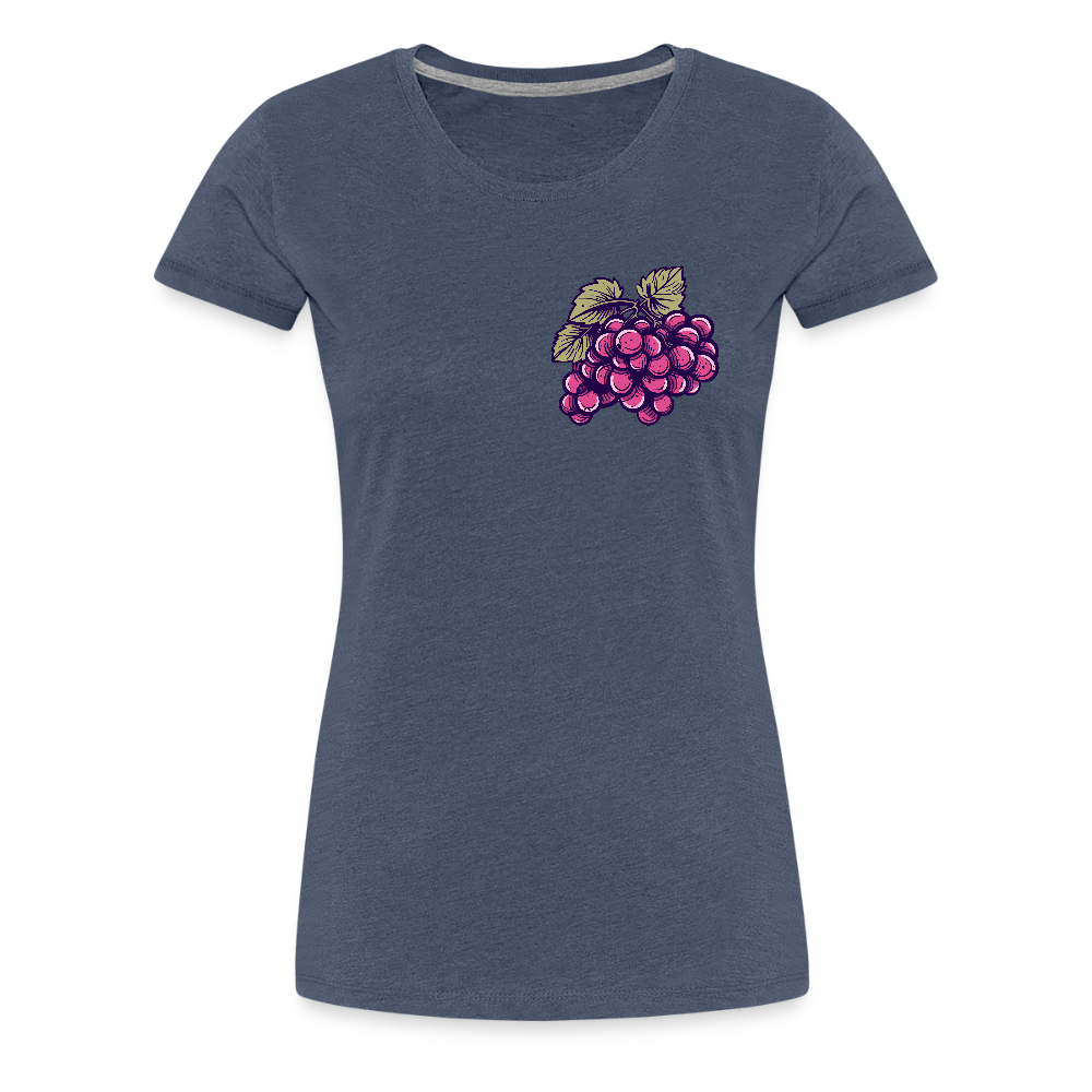 GrapeShirt (Woman) - Blau meliert