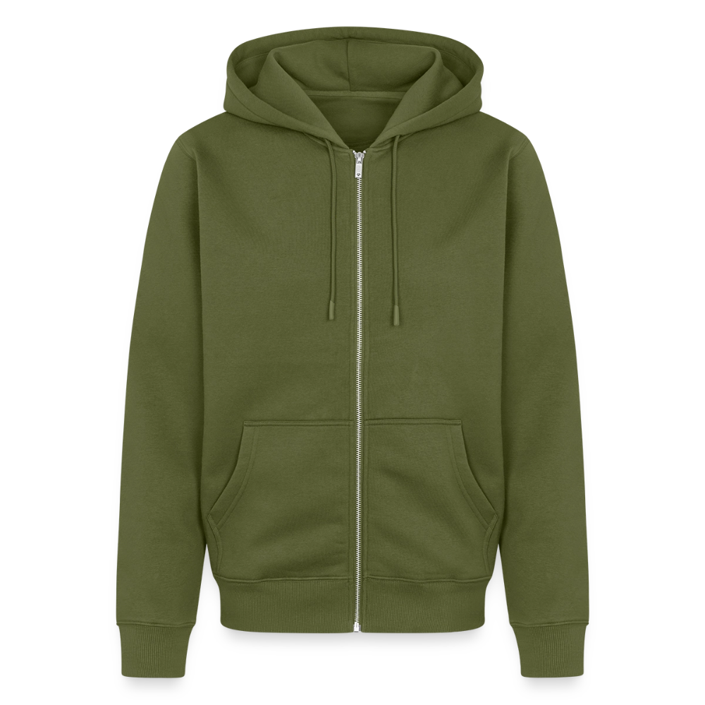 Dubbeglas Zip-Hoodie - Khaki