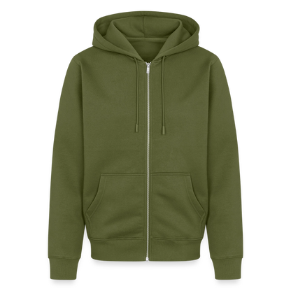 Dubbeglas Zip-Hoodie - Khaki