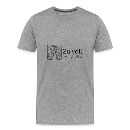 Zum Wohl? - Grau meliert