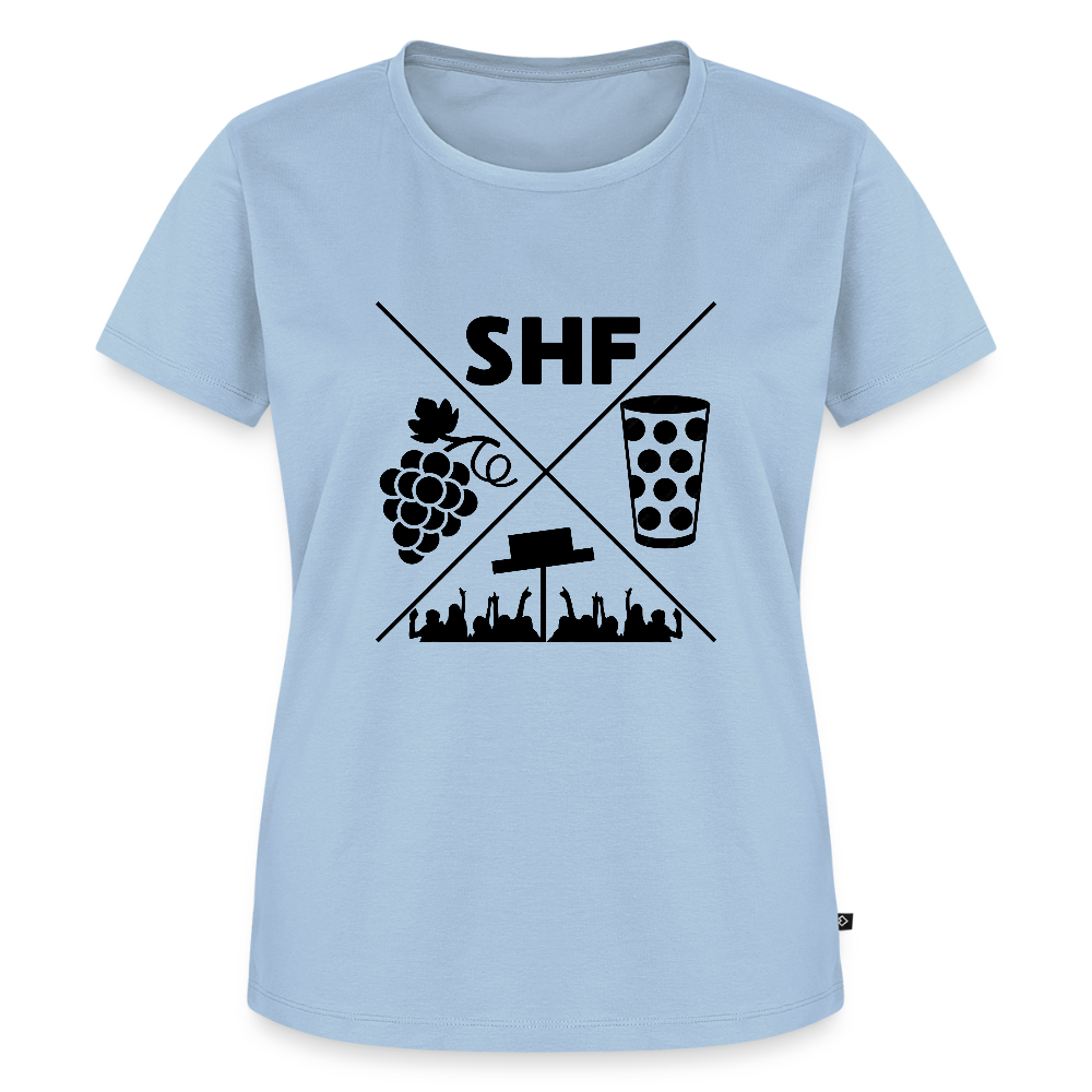 Strohhutfest (Woman) - Hellblau