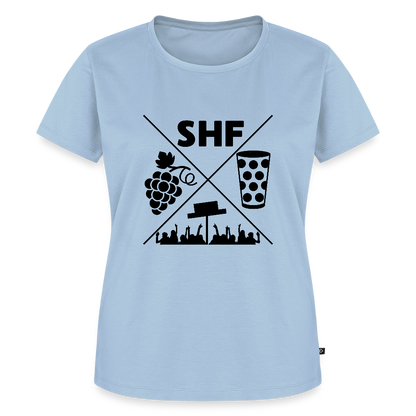 Strohhutfest (Woman) - Hellblau