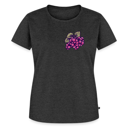 GrapeShirt (Woman) - Anthrazit meliert